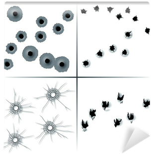 Bullet Holes (400x400), Png Download