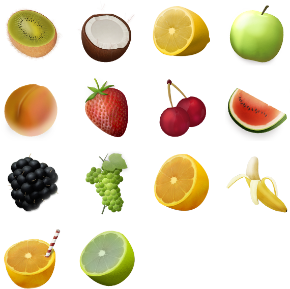 Search - Transparent Background Fruit Icon Png (592x592), Png Download