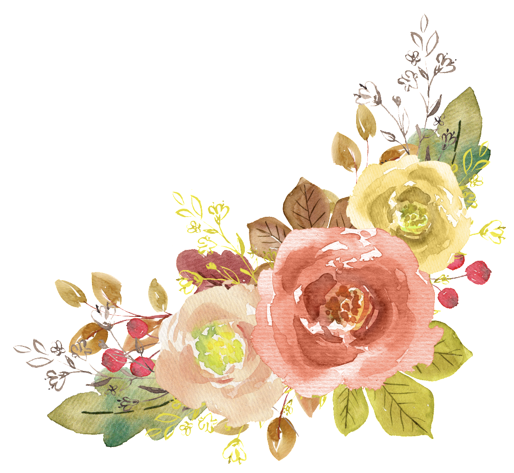 Watercolor Flower Element Free Matting - Artificial Flower (1024x944), Png Download