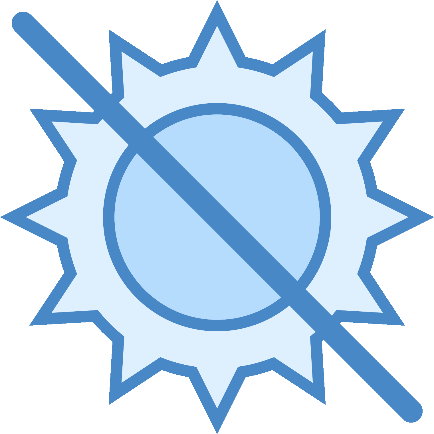 There Is A Circle With Ten Small Lines Radiating From - Fog Weather Icon (1600x1600), Png Download