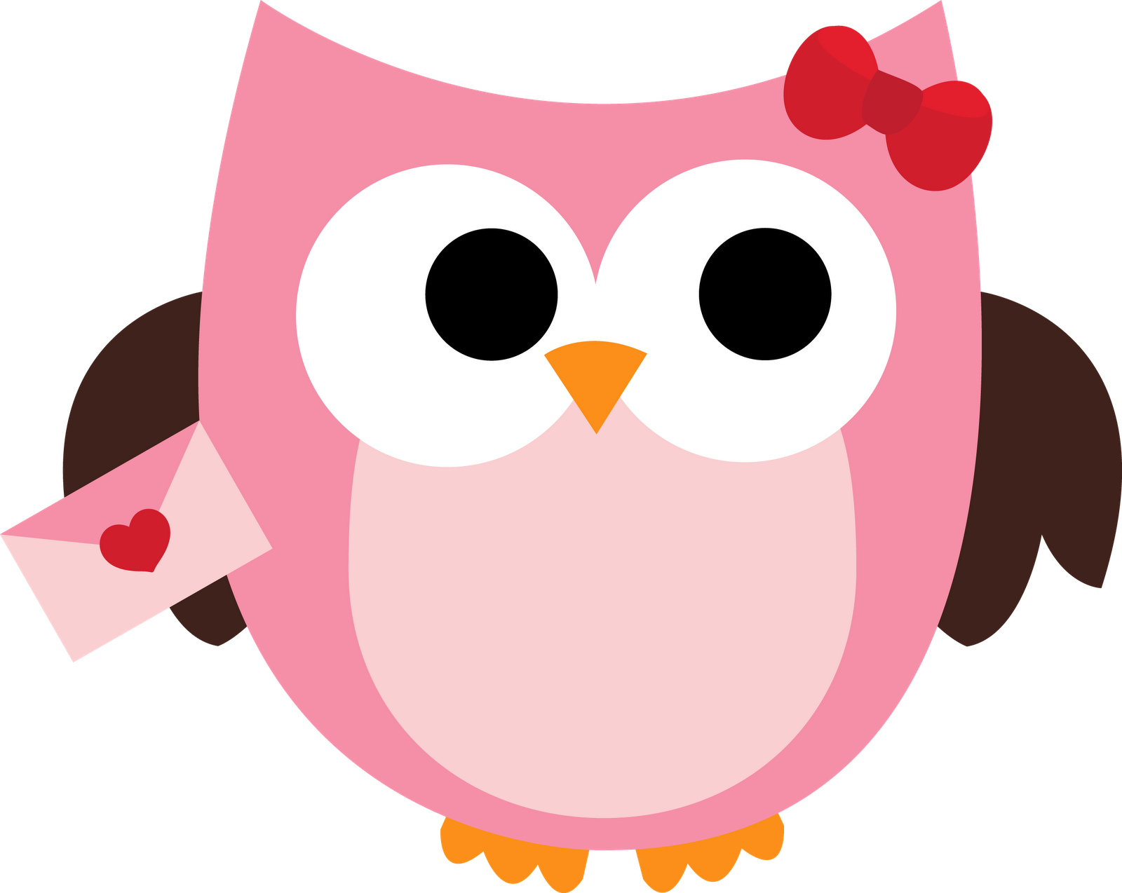 Valentine S Day Clipart Desktop Backgrounds - Owl Valentine Clip Art (1600x1274), Png Download