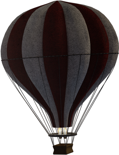 Lytr Is A Florida Based Animation, And Motion Design - Hot Air Balloon (417x537), Png Download