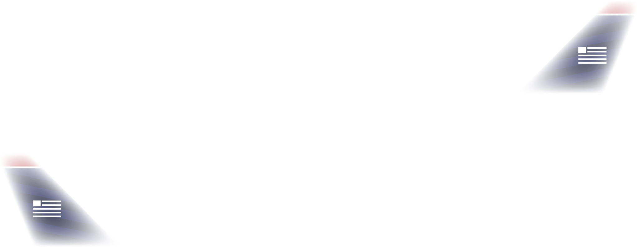 Us Airways-lights - Airplane (2068x2048), Png Download