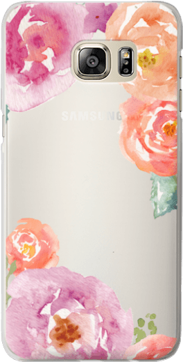 Garden Watercolor Flowers - Custom Crochet Gladiator Sandals (300x547), Png Download