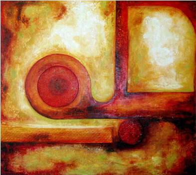 The Key - Modern Art (600x350), Png Download