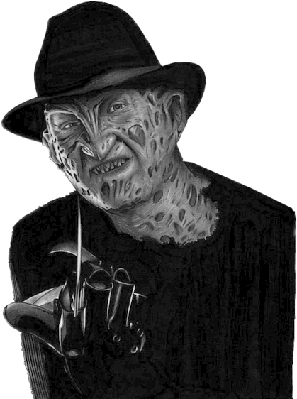 Freddy Krueger - Freddy Krueger Transparent Background (427x600), Png Download