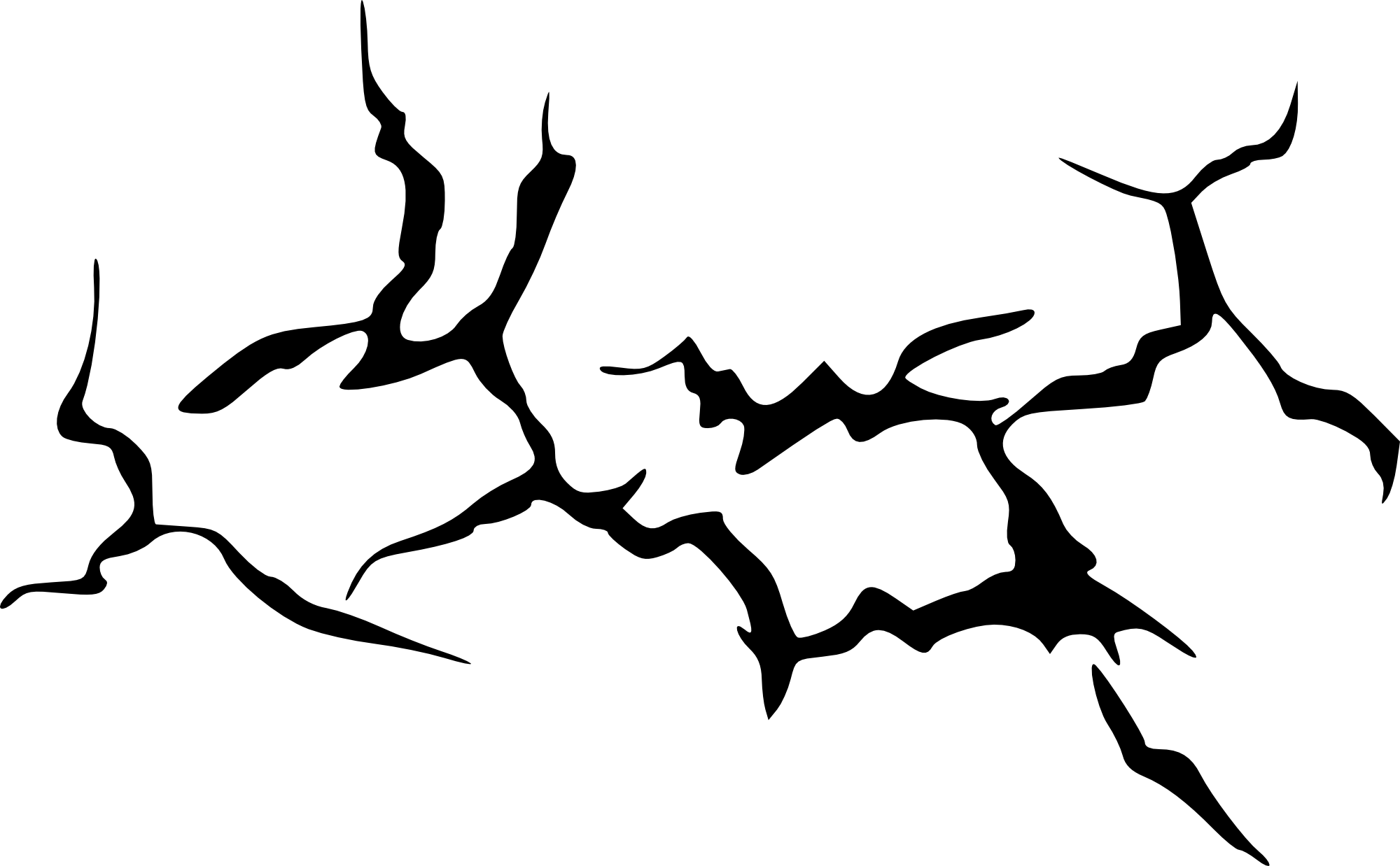 Free Download - Png Transparent Crack Png (2000x1238), Png Download
