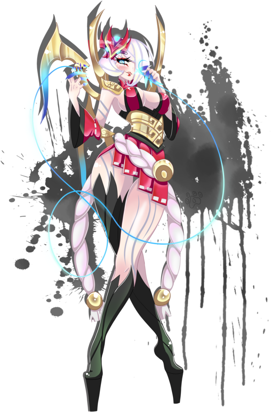 Graphic Library Stock At Blood Moon By Imako Chan On - Action Figure (828x966), Png Download