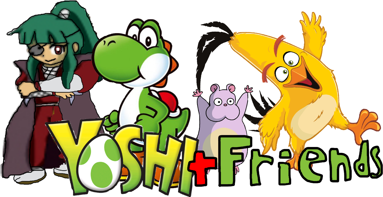 Yoshi And Friends - Yoshi Touch & Go Ds (1600x900), Png Download