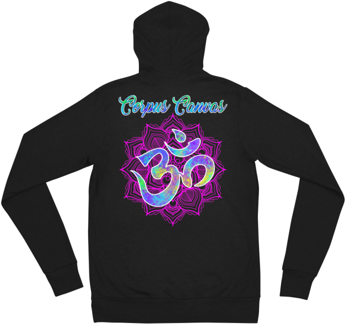 Image Of Watercolor Om Mandala Hoodie - Hoodie (720x720), Png Download