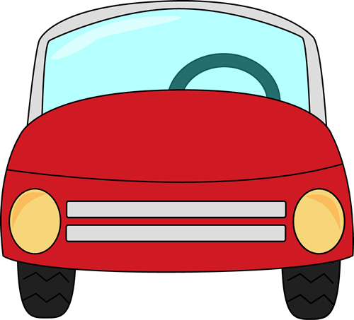 Car Clipart Spring - Boy Driving A Car Clipart (500x453), Png Download