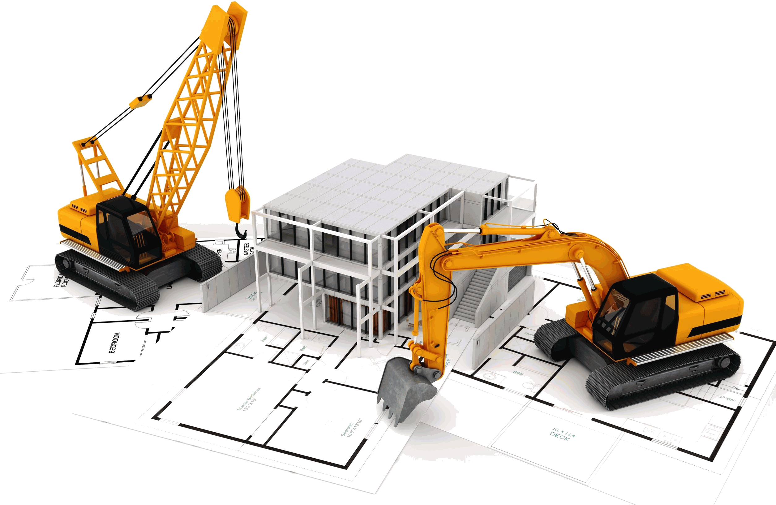 Construction Transparent Png - Construction Png (2508x1672), Png Download