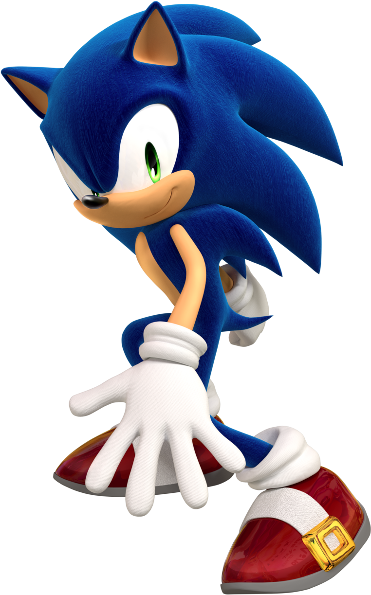 Sonic The Hedgehog Png Image - Sonic The Hedgehog 3d Render (651x1024), Png Download