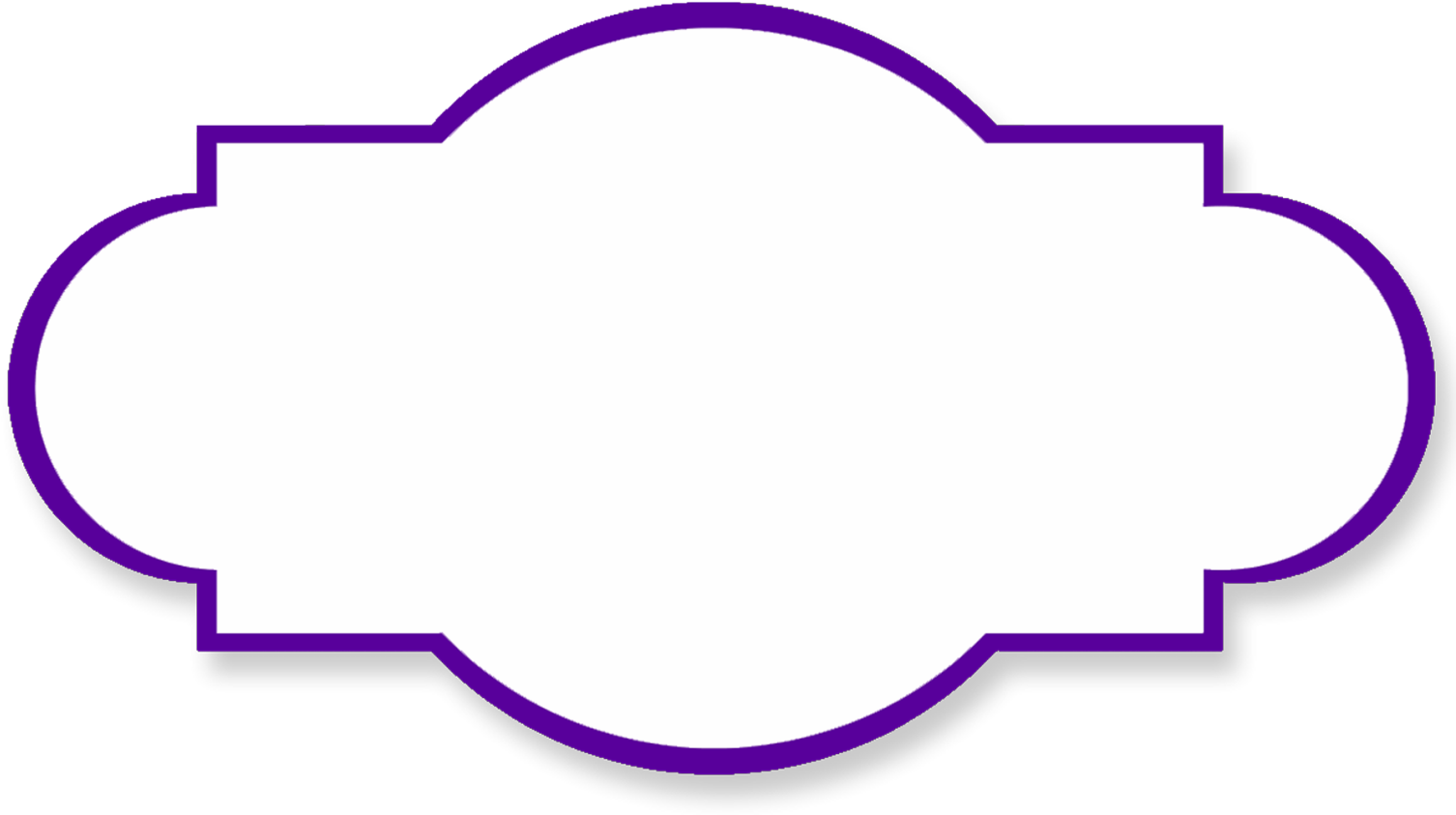 Image Of New Fancy Border Template - Border Label Png (1513x870), Png Download