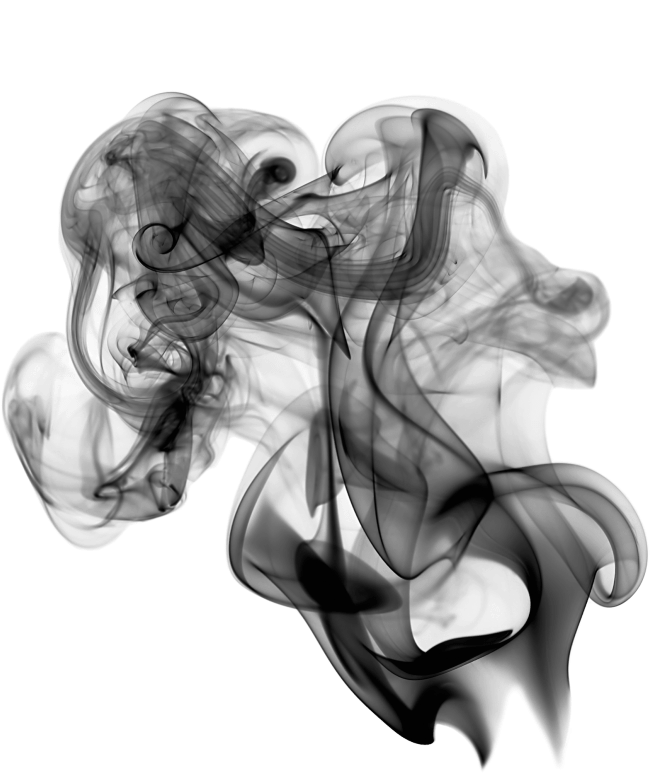 Black Smoke Png Transparent Image - Black Smoke No Background (500x498), Png Download