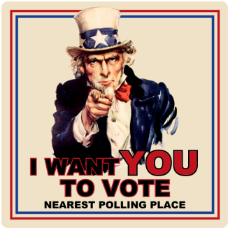 Uncle Sam Square Decal - Uncle Sam I Want You To Get Me A Beer (350x350), Png Download
