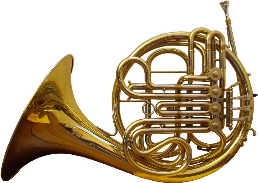 French Horn Png (880x626), Png Download