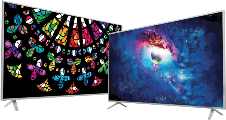 In Led Television, Several Rows Of Leds Are Placed - Vizio 55" 4k Uhd Hdr Xled Smart Tv (p55-e1) (870x468), Png Download