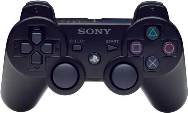 Ps3 Rap - Official Sony Dualshock 3 Controller Black Ps3 (355x355), Png Download