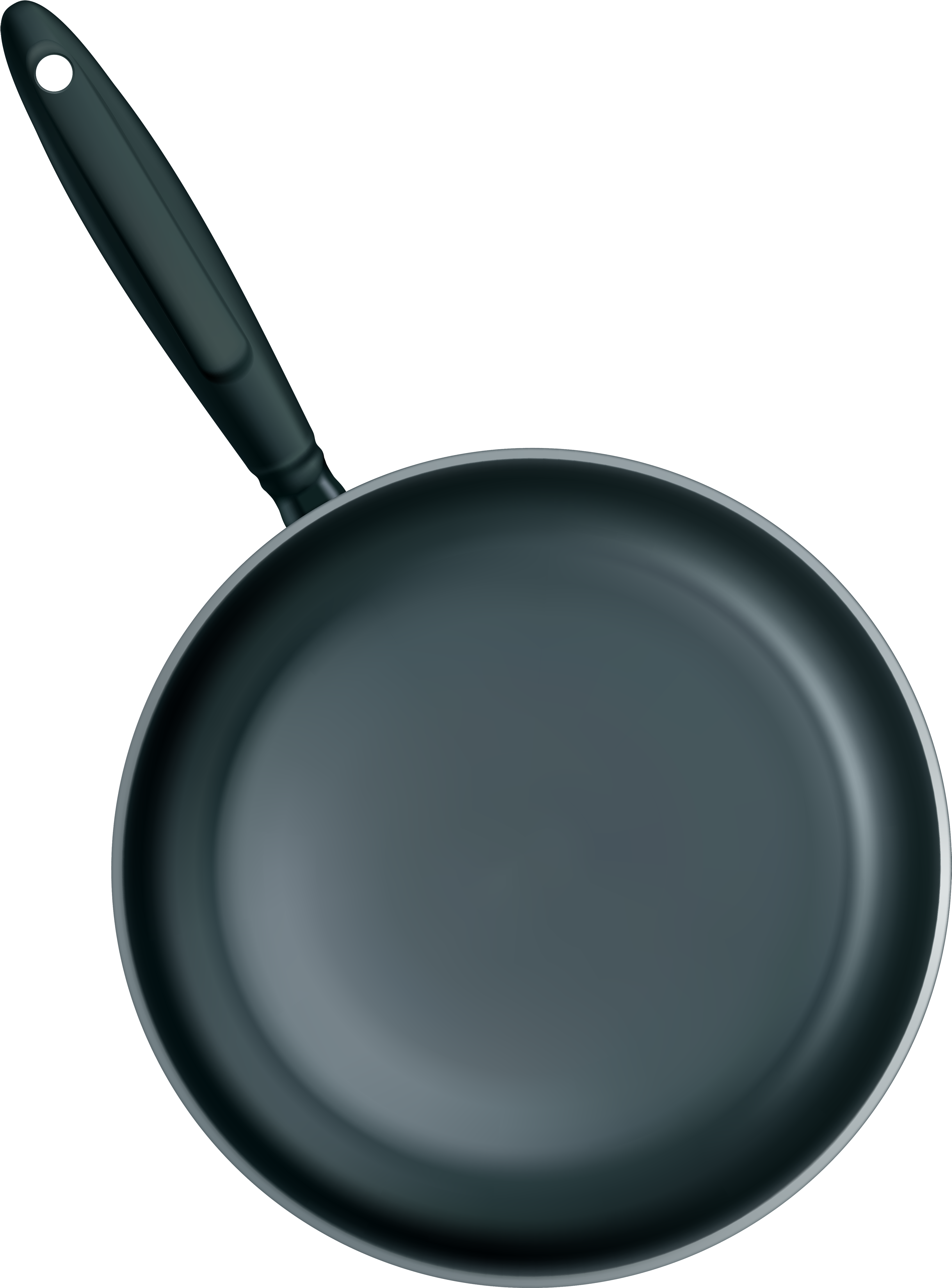 Black Frying Pan Png Clipart - Frying Pan (2954x4000), Png Download