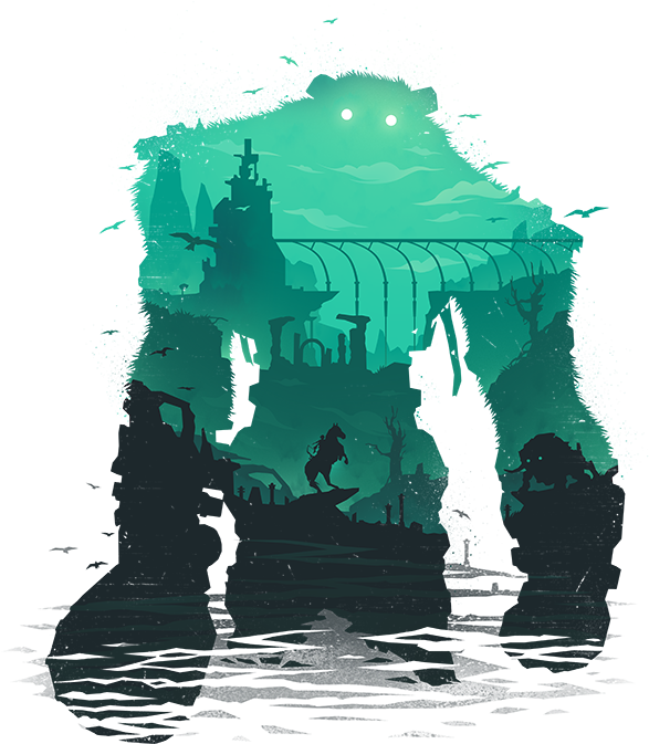Shadow Of The Colossus - Shadow Of The Colossus Affiche (700x700), Png Download