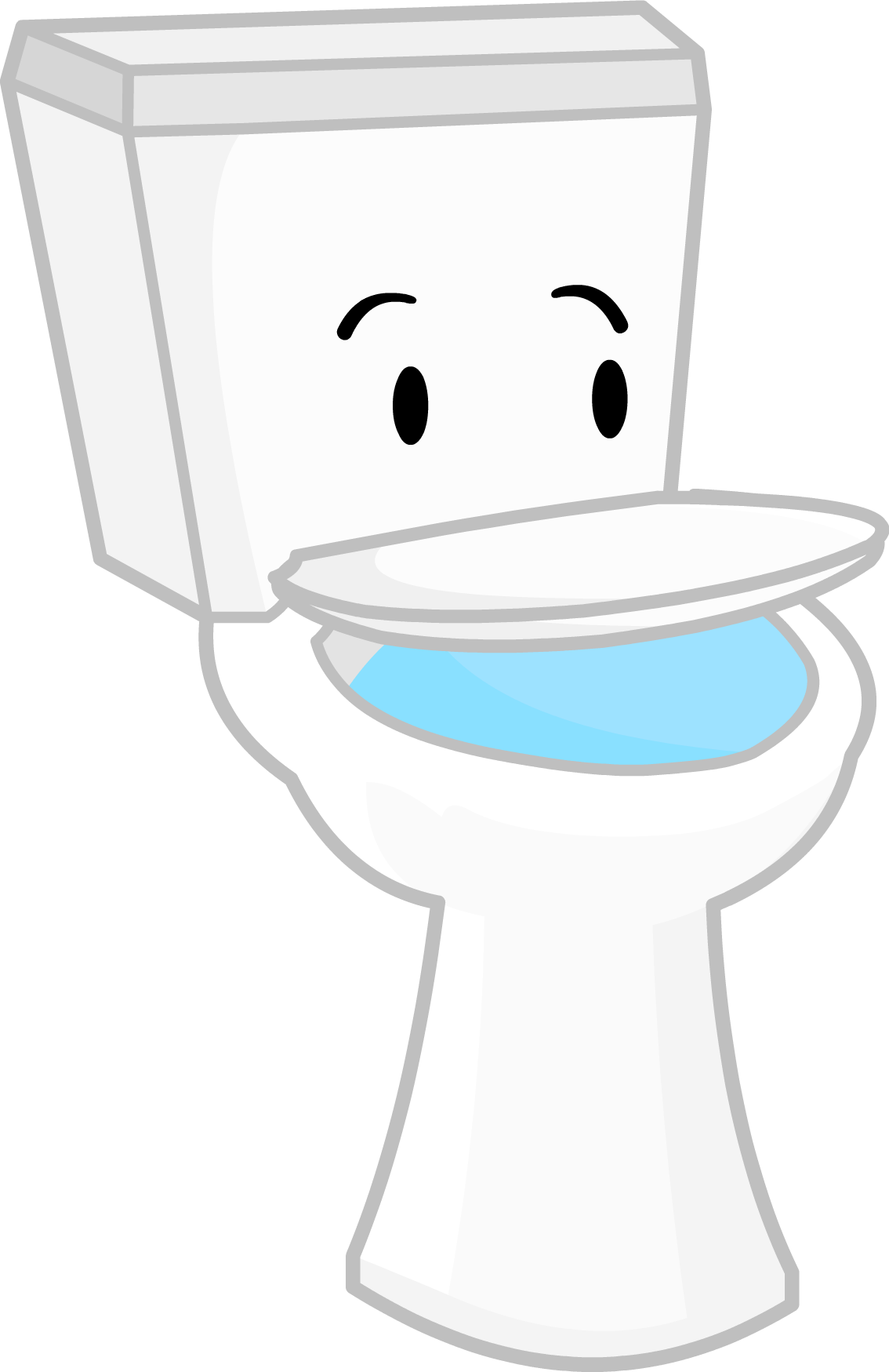 Toilet - Inanimate Insanity Toilet (1134x1749), Png Download