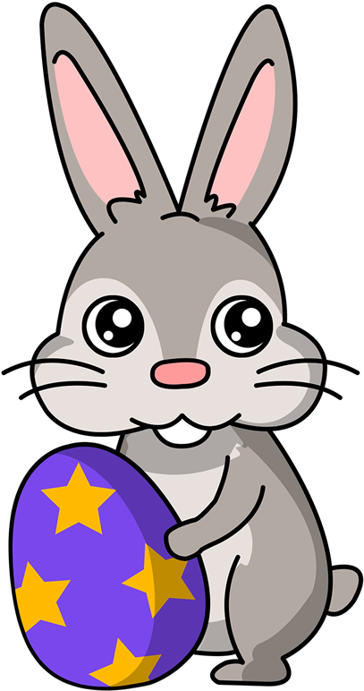 Easter Clip Art - Easter Bunny Clip Art Free (507x800), Png Download