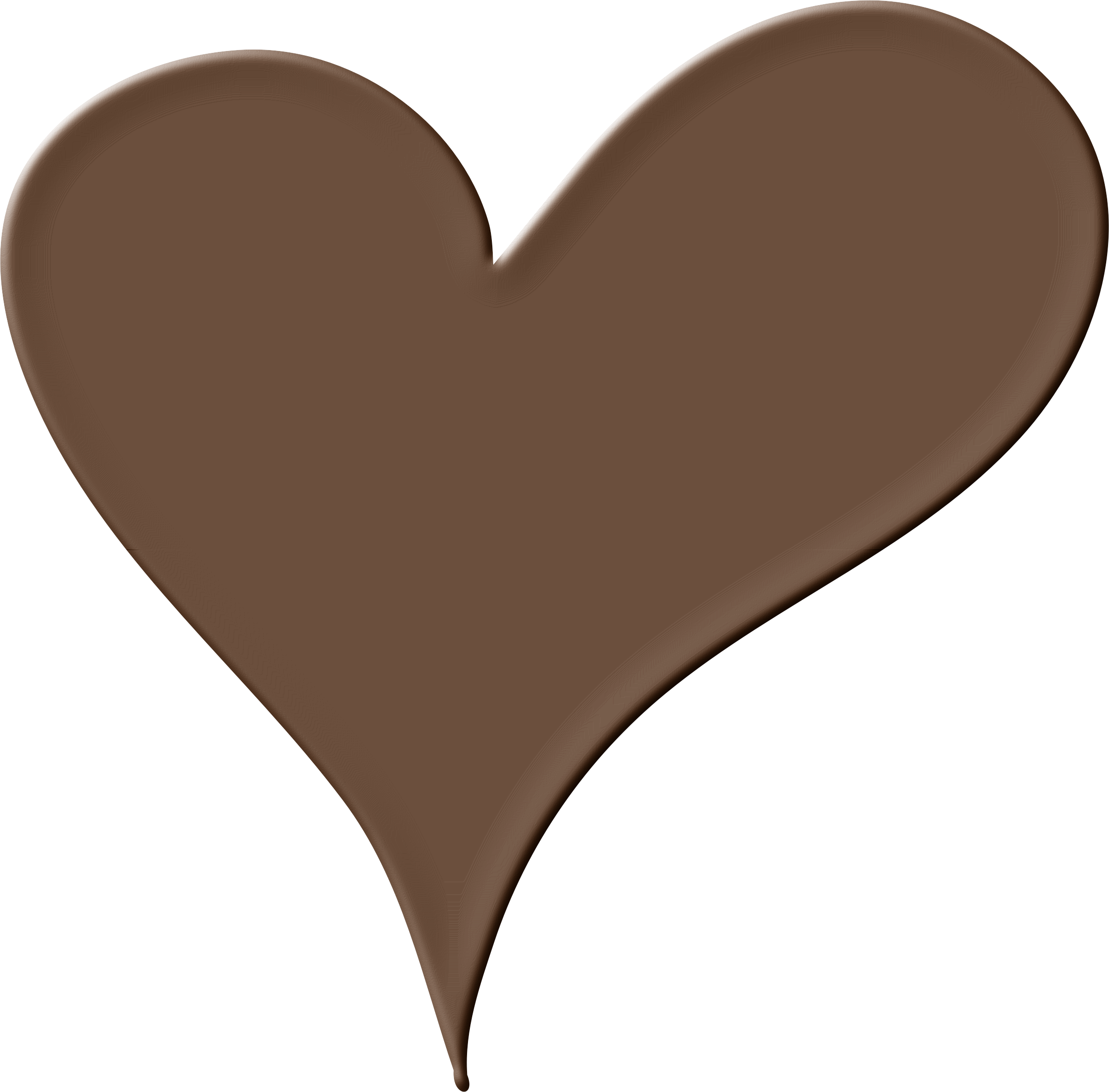 This Free Icons Png Design Of Chocolate Heart (2372x2334), Png Download