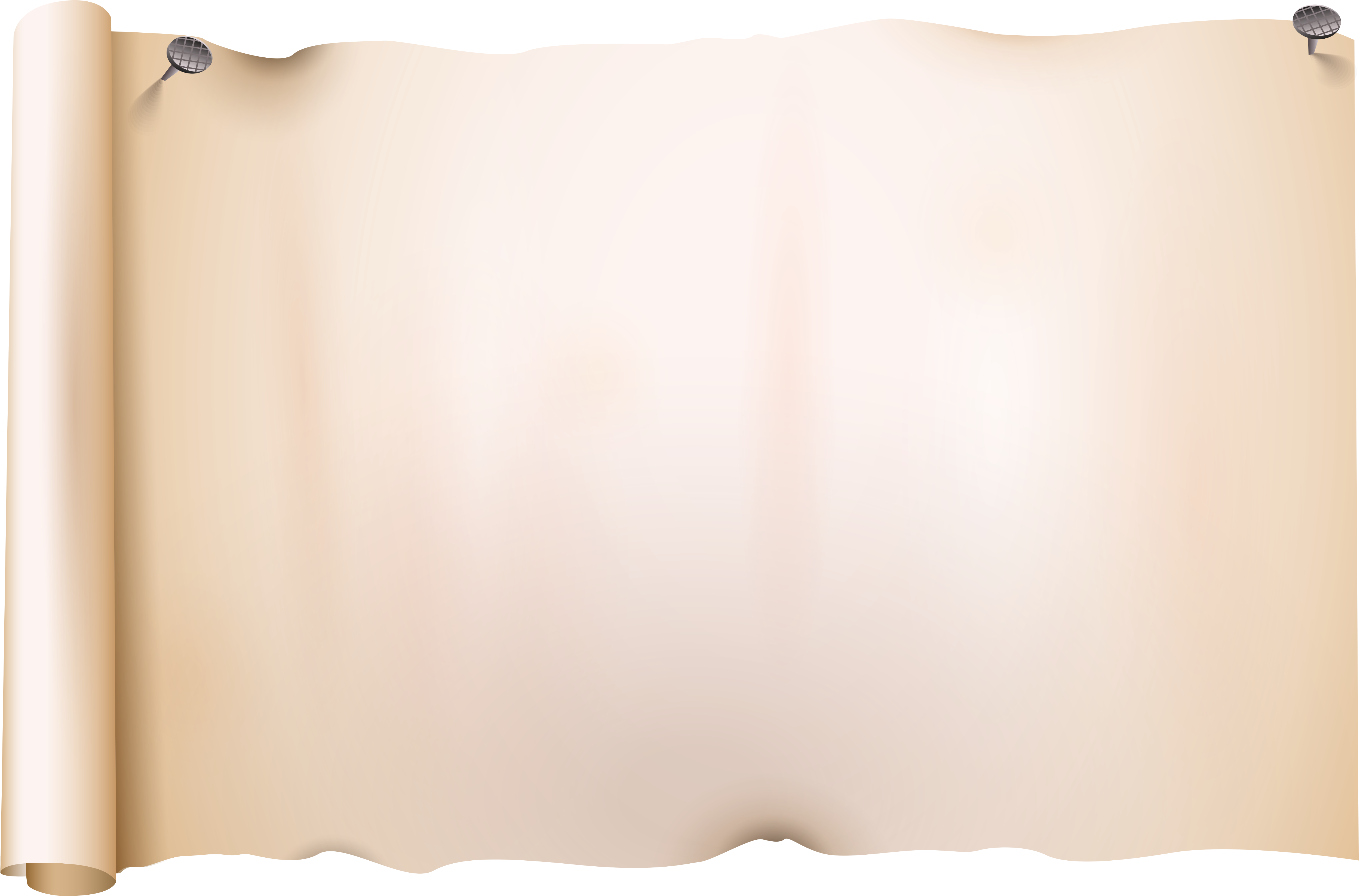 Old Scroll Paper Png (5205x3494), Png Download
