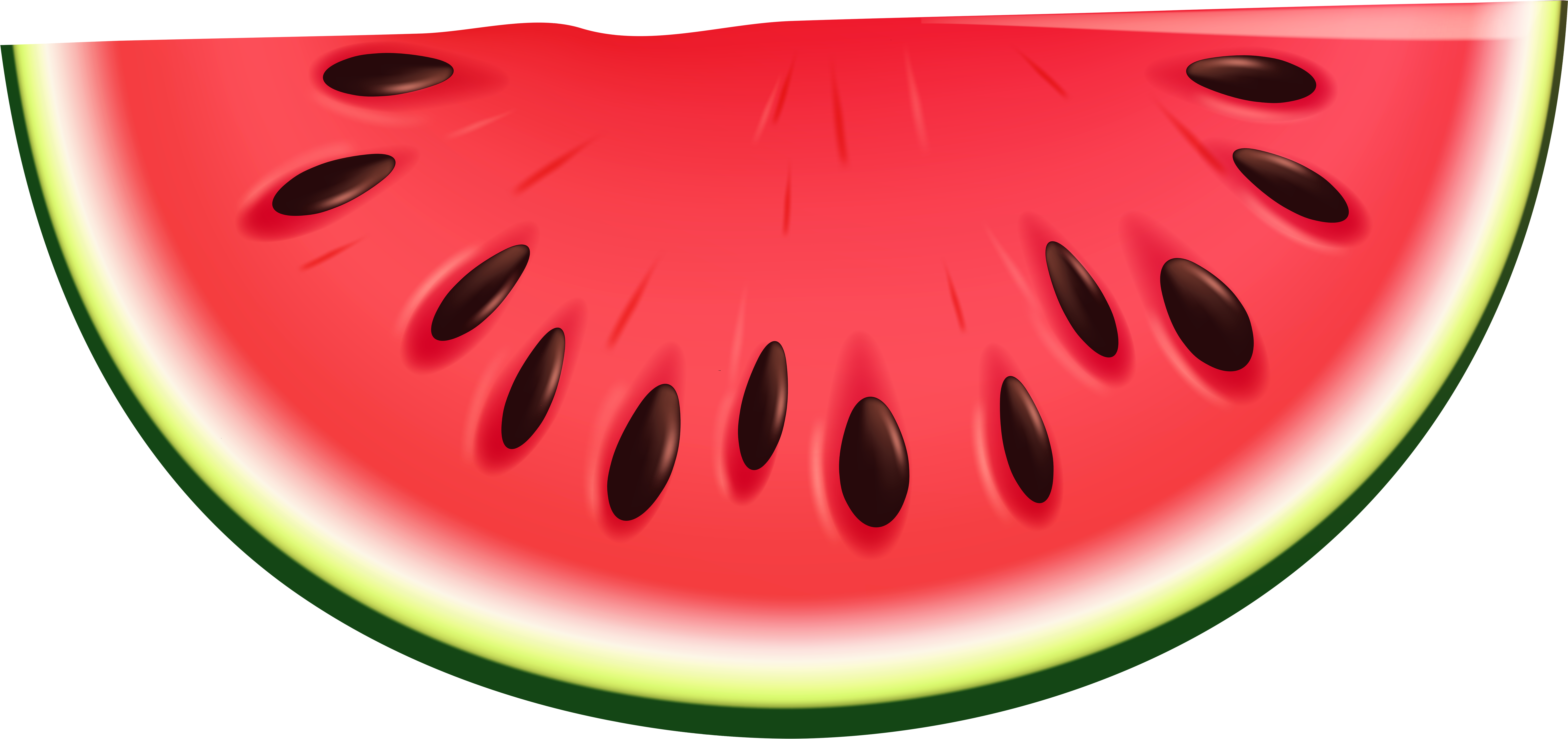 Watermelon Png (8000x3831), Png Download