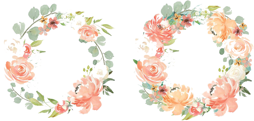 Watercolor Flowers Set Png - Watercolor Floral Free Png (1024x530), Png Download