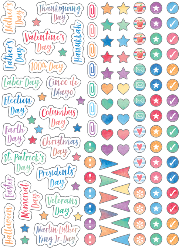 Watercolor Lesson Plan And Record Book - Teacher (900x900), Png Download