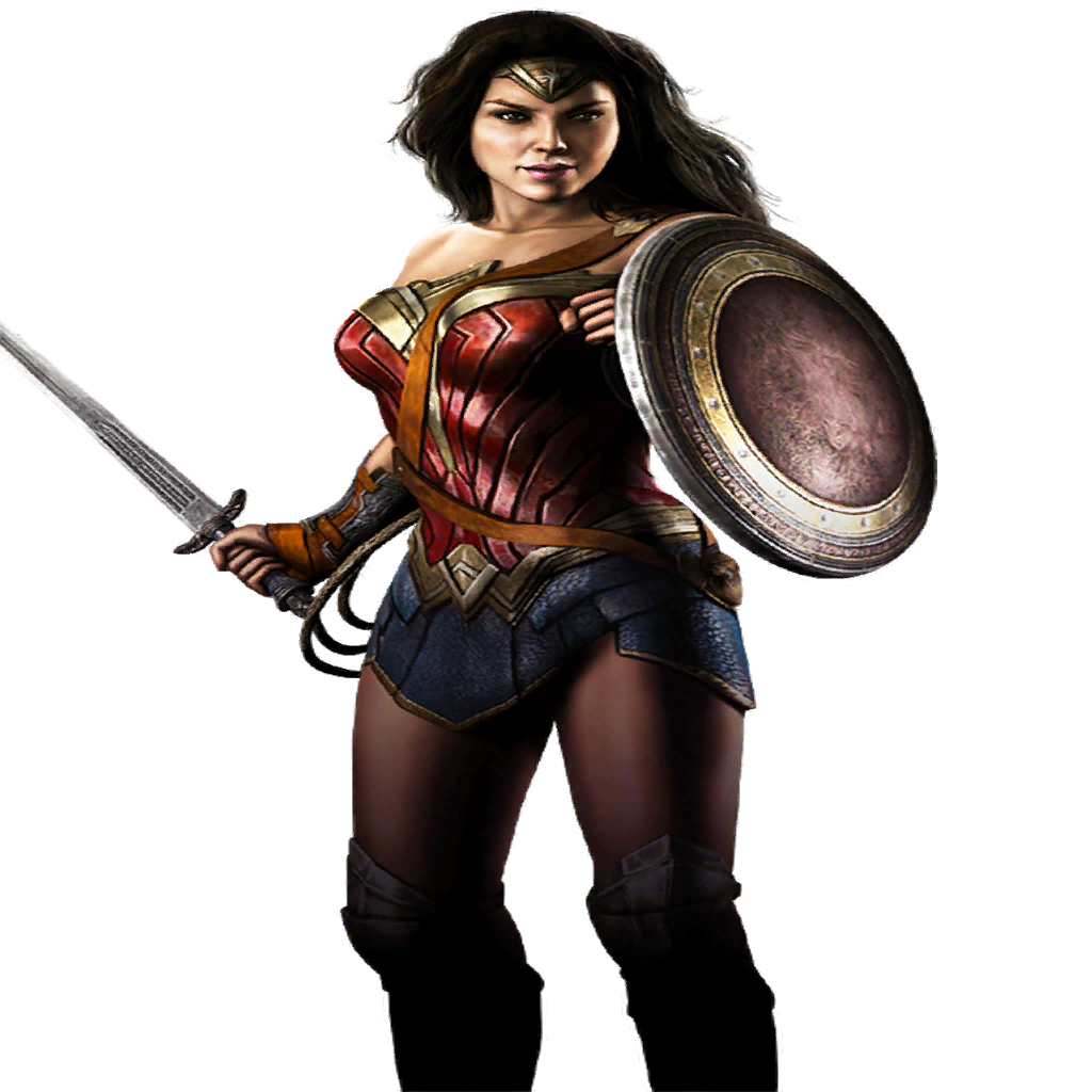 Promo Http - Wonder Woman Bvs Injustice (1024x1024), Png Download