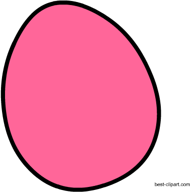 Free Pink Easter Egg Clip Art - Hmti Polindra (450x450), Png Download
