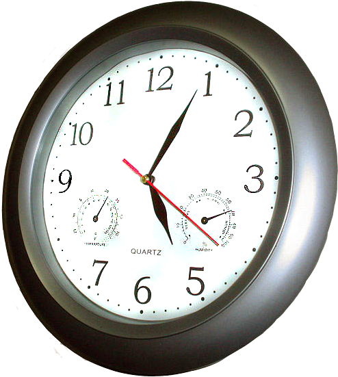 Wall Clock - Clock (580x600), Png Download