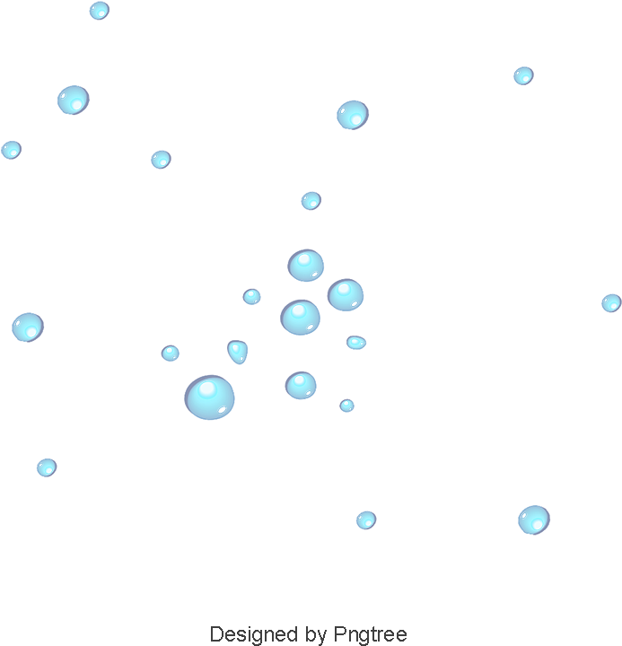 Glass Beads Above, Morning Dew, Glass Beads, Drops - Portable Network Graphics (800x800), Png Download