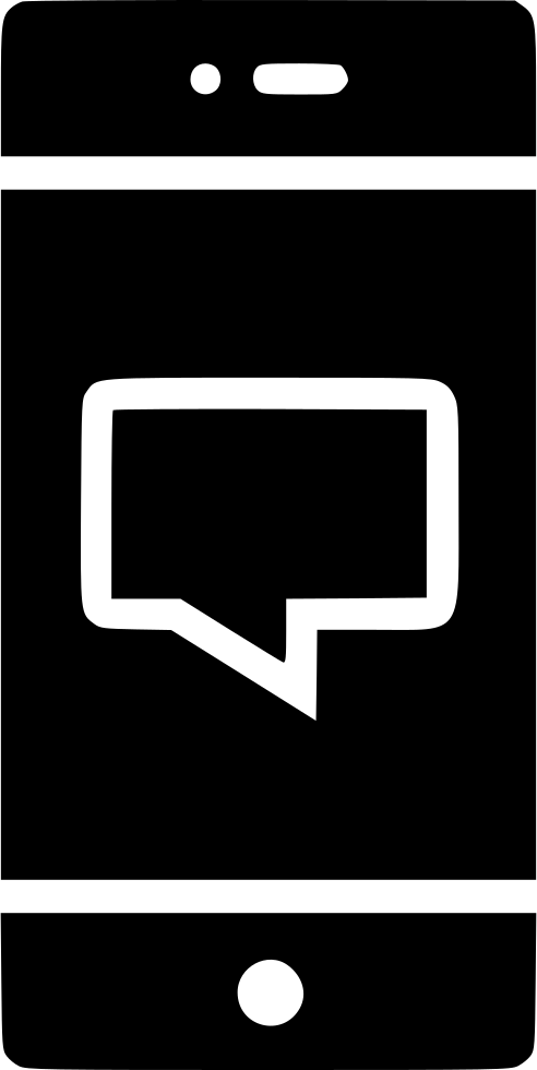 Chat Message Text Bubble Chatbubble Comment Speech - Sign (492x980), Png Download