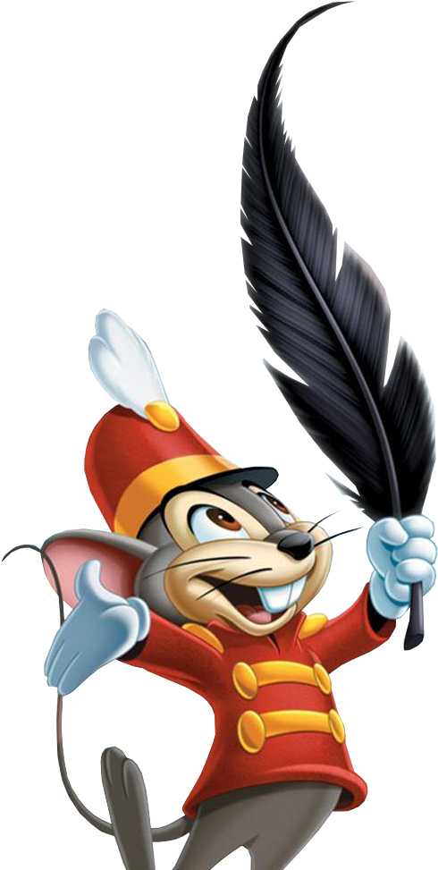 Cinderella Mice Png Full Resolution - Timothy Q Mouse Disney (805x1057), Png Download