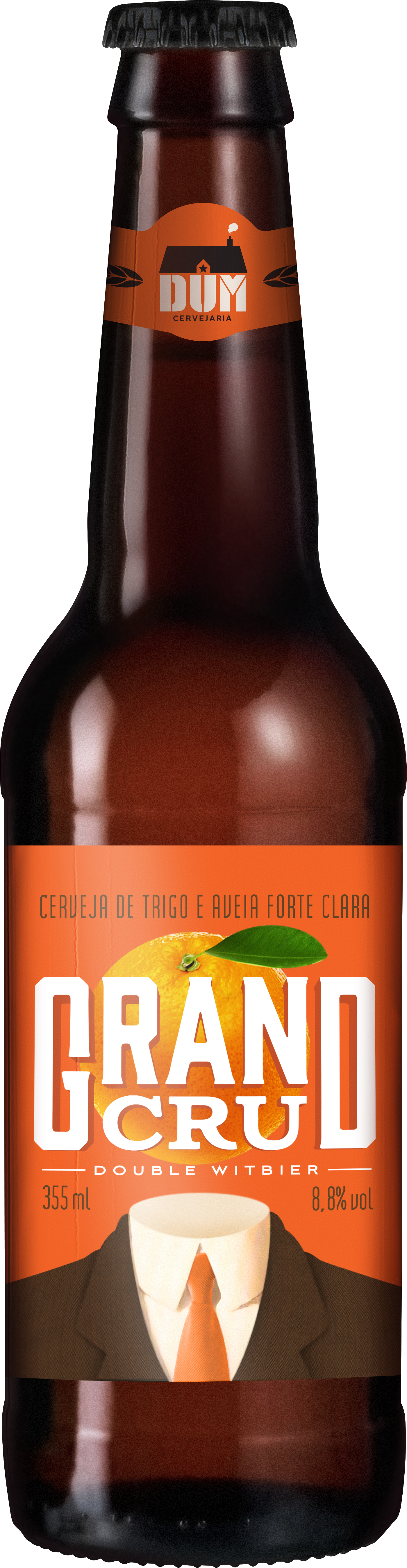 Grand Cru Bottle - Garrafa Cerveja Sem Rotulo Png (5472x7296), Png Download