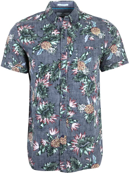 Reverse Pineapples Shirt - T-shirt (500x609), Png Download