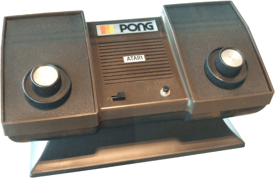 Atari Pong Console - Atari Pong (1000x665), Png Download