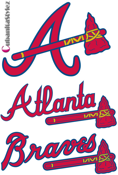 Atlanta Braves Logos - Atlanta Braves Logo (403x600), Png Download