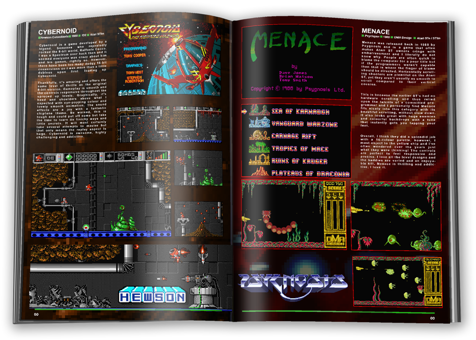 The Magazine Covers Some Of The Best Atari St Games - Graphic Design (979x722), Png Download