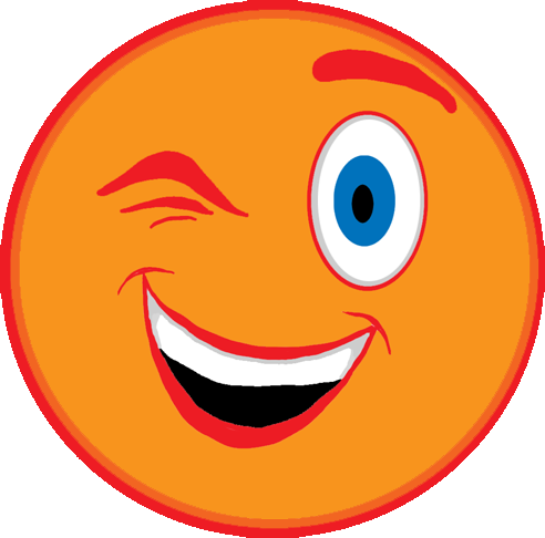 Emotions Clip Art - Cartoon Picture Of Wink (492x486), Png Download
