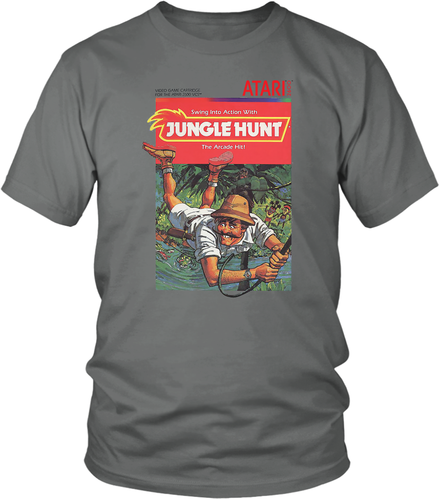 Jungle Hunt Atari 2600 Retro Vintage Video Game Box - Jungle Hunt 2600 For Atari Vintage - Ee661766 (1024x1024), Png Download