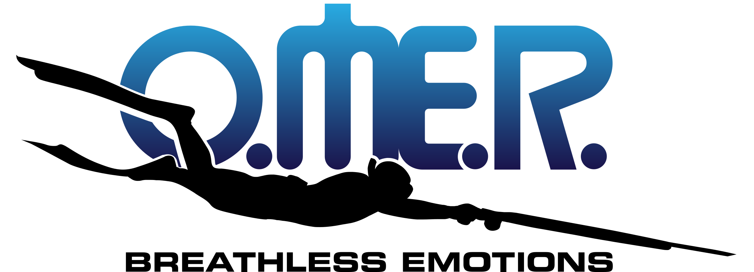 Omer Breathless Emotions Logo Png Transparent - Omer Png (2400x866), Png Download