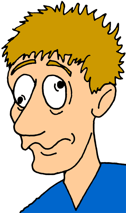 Clipart Of Dizzy Png (500x842), Png Download