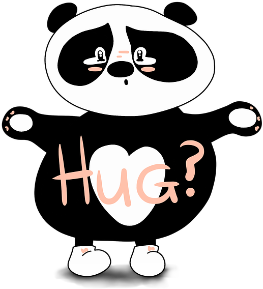 Download Panda Hug Sorry Cute Cute Bear Sad Love Adorable Cute Sorry Full Size Png Image Pngkit