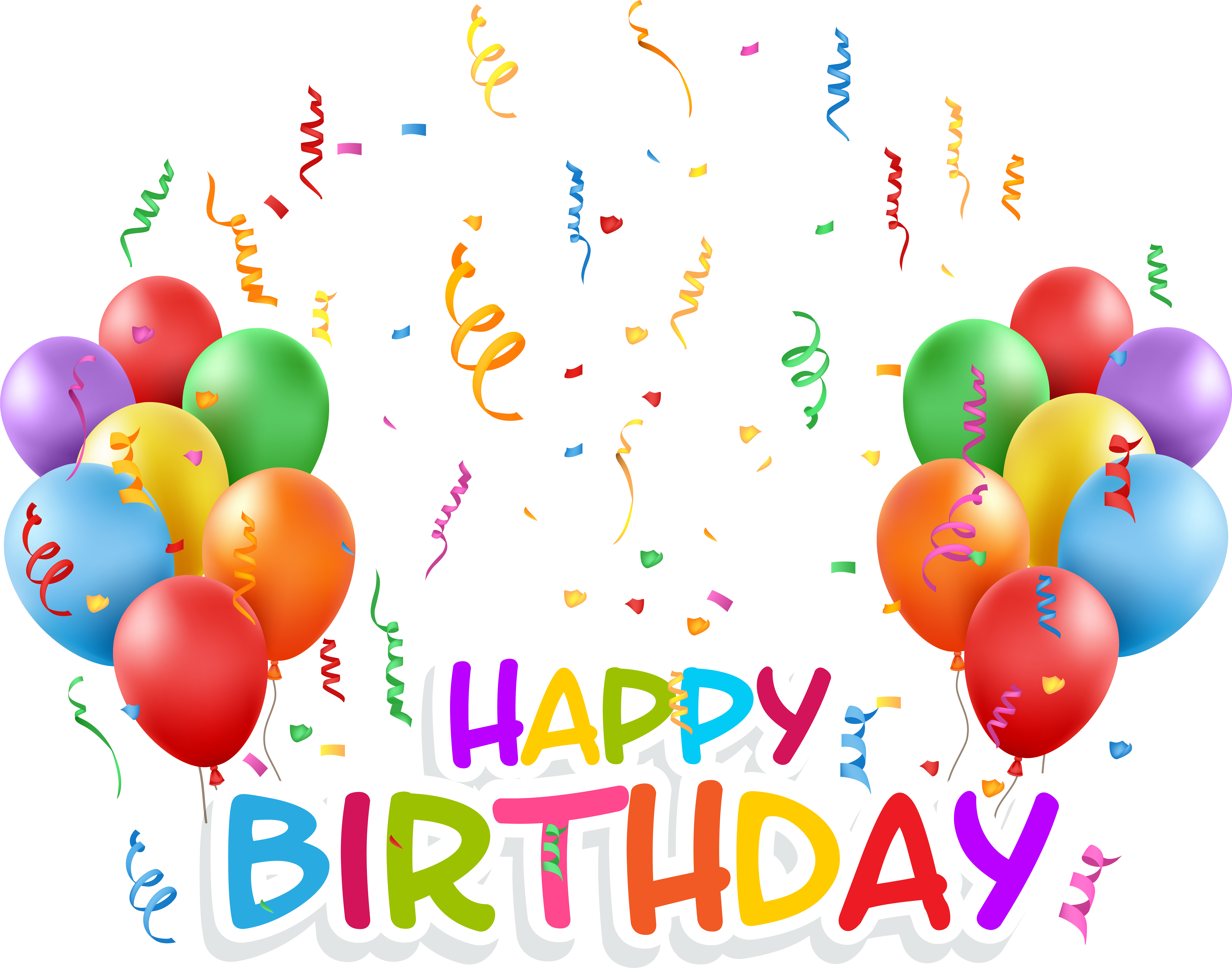 Baloons Png (8000x6284), Png Download