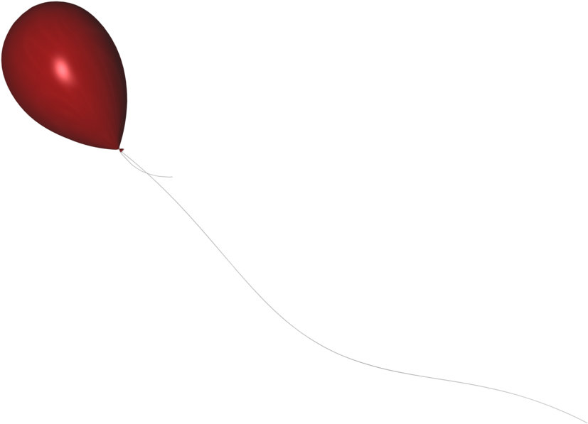 Stock Png Red Balloon By Maureenolder On Deviantart (900x675), Png Download
